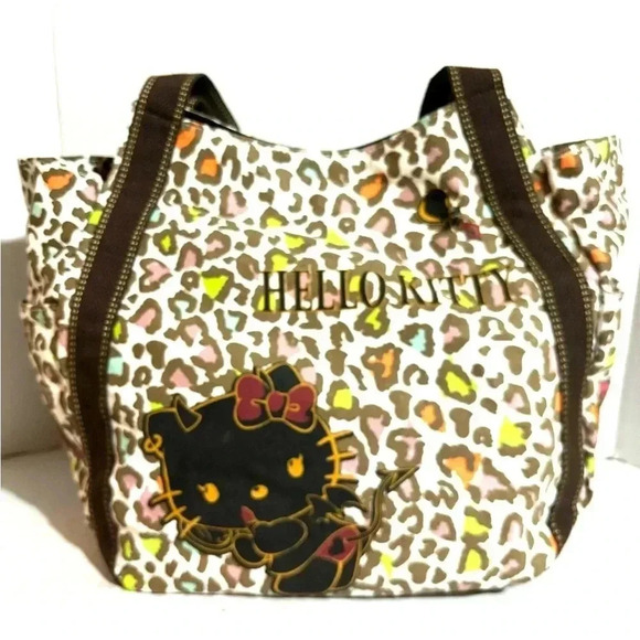 Hello kitty  by amonnlisa cotton/ canvas tote bag - Picture 2 of 8
